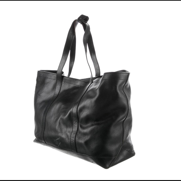 MULBERRY Black Leather Tote Bag - Picture 3 of 6